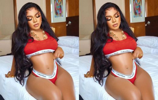 Bobrisky flaunts his recently ‘acquired curves’