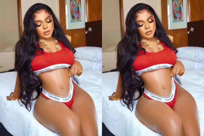 Bobrisky flaunts his recently ‘acquired curves’