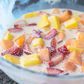 Fruit salad with milk