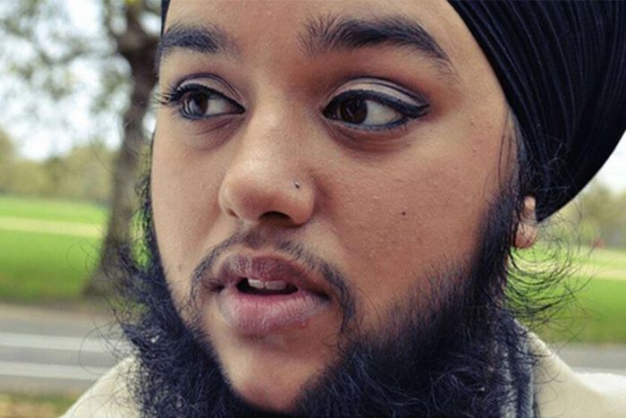 Some women have facial hair [today]