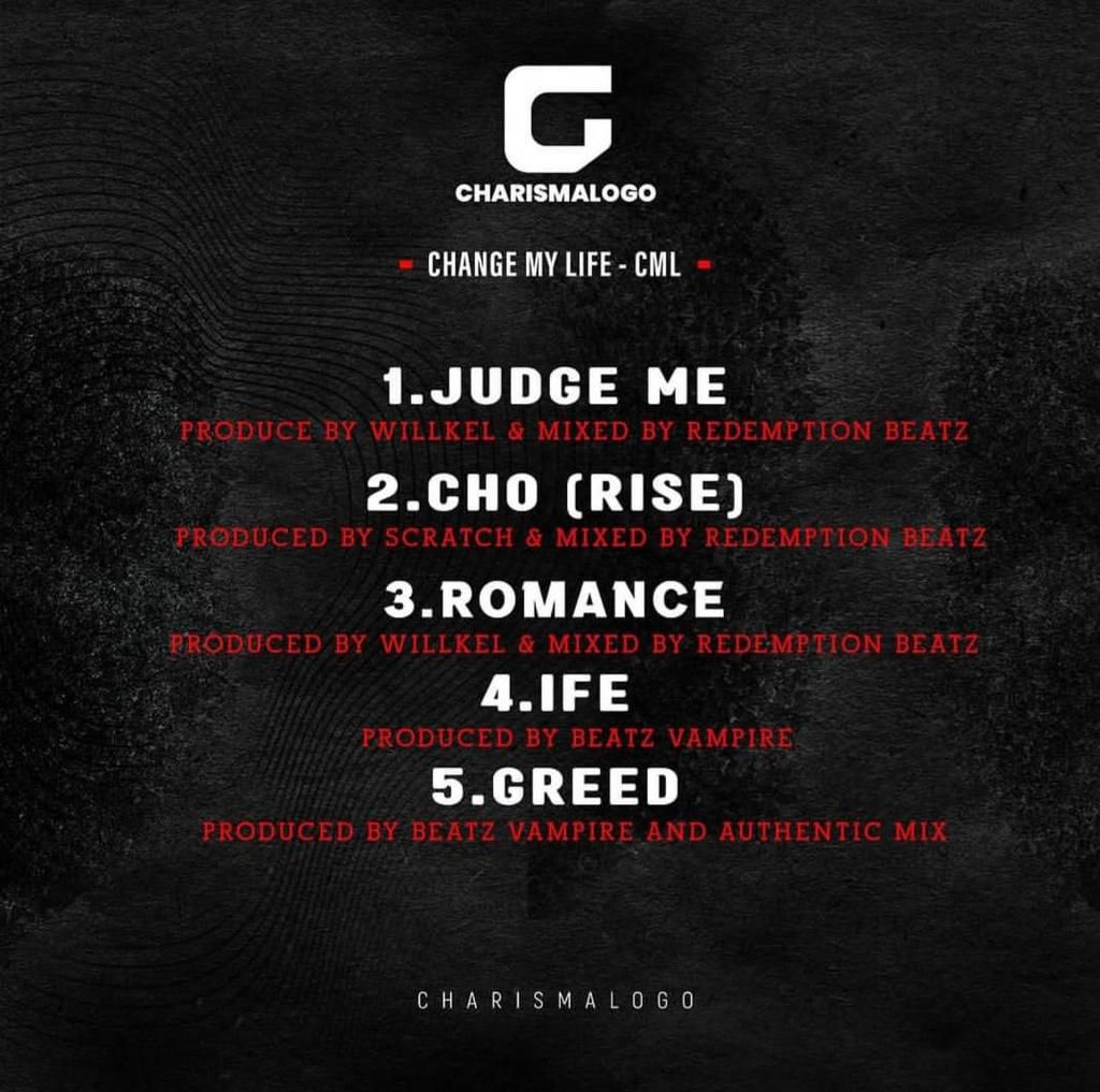 Ghana's Charismalogo unveils anticipated EP 'Change My Life'