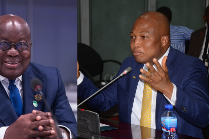 President Nana Addo Dankwa Akufo-Addo and Samuel Okudzeto Ablakwa