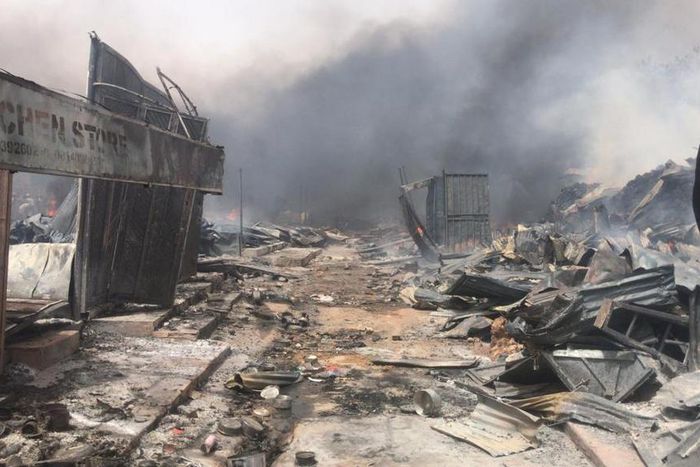 Fire destroys shops, property worth billions of Naira at Katsina Central Market. [The Nation]