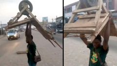 Kasoa :Man subjected to corporal punishment for dropping refuse on pavement