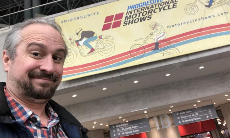 Progressive, the big insurer, is the longtime sponsor of the New York motorcycle show, which pulls in to the Javits Center every year.