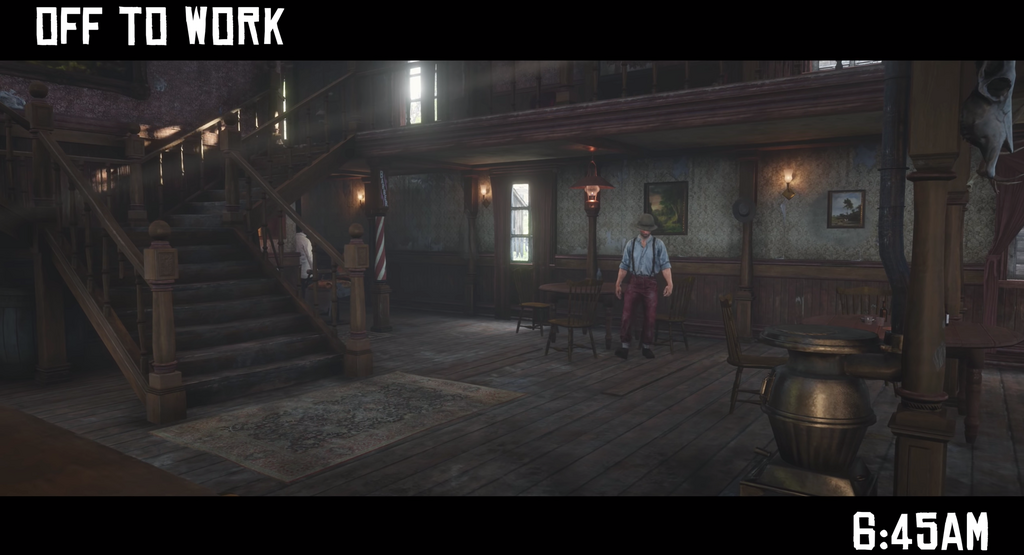 This guy followed 'Red Dead Redemption 2' characters for a full day and discovered just how detailed the game really is