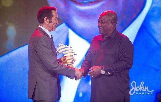 Mahama Honored