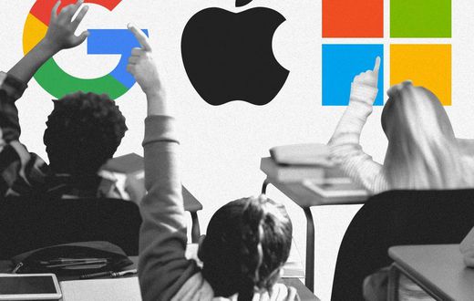 google apple microsoft classroom 4x3