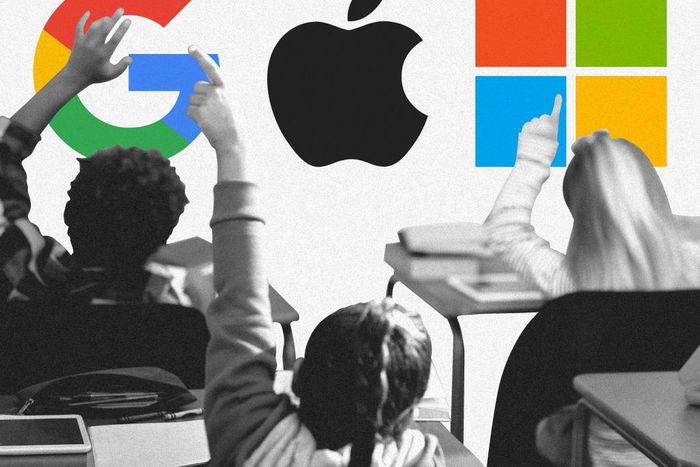 google apple microsoft classroom 4x3