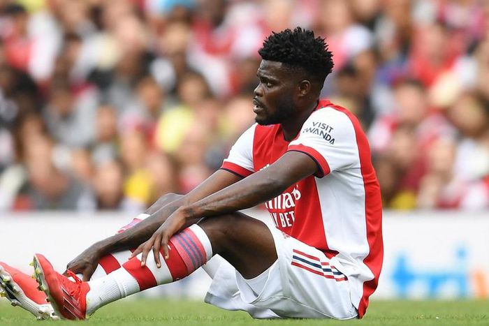 Big blow for Arsenal as Thomas Partey ruled is out of Man City clash
