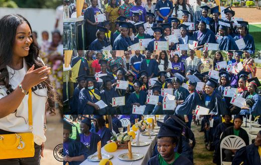 Jackie Appiah gives Akosombo Dam flood victims life-changing jobs to mark 40th birthday