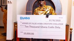 MadeInGhana also won the Comedy Influencer of the Year Award