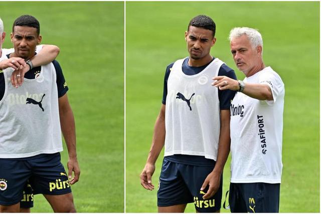 Jose Mourinho's bromance with Alexander Djiku in training warms Ghanaian hearts