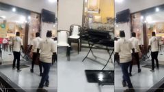 Quick Credit staff storm Accra restaurant, fight workers, lock it up over unpaid loan