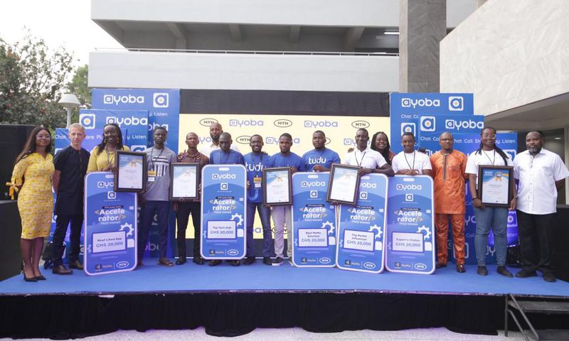 Winners of MTN Ayoba MoMo Accelerator
