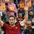 Italian superstar Francesco Totti spent 25 years playing for AS Roma