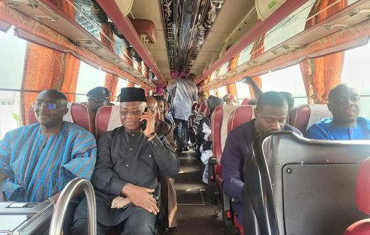 NPP MPs in bus
