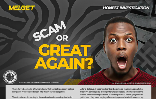 Melbet Ghana: Scam or great again?