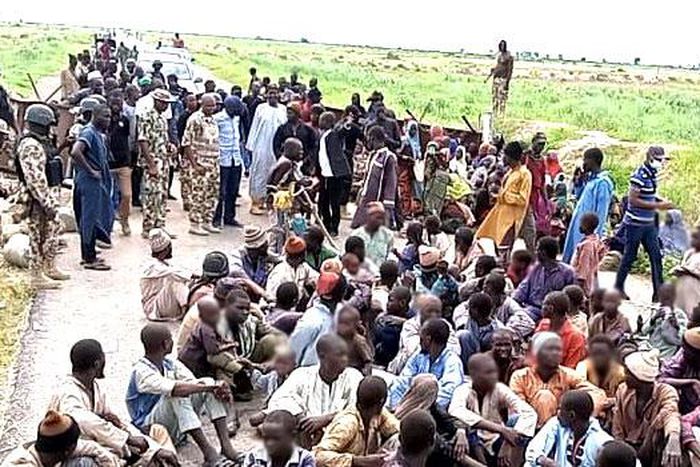Boko haram members surrender to Army troops [Channels Television]