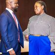 Sarkodie and his lawyer, Cynthia Quarcoo.