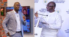 Dr Cassiel Ato Forson and Ken Ofori-Atta