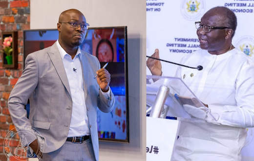 Dr Cassiel Ato Forson and Ken Ofori-Atta