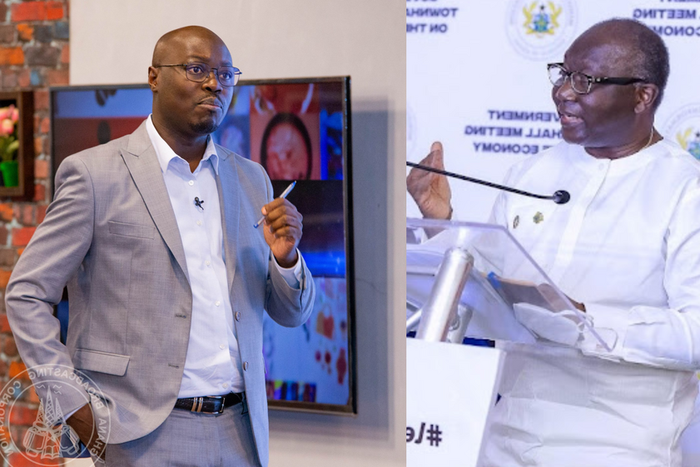 Dr Cassiel Ato Forson and Ken Ofori-Atta