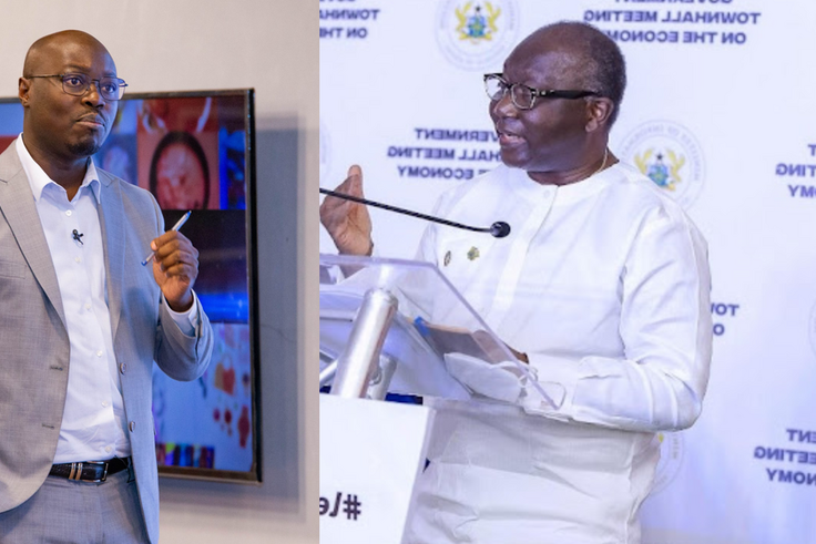 Dr Cassiel Ato Forson and Ken Ofori-Atta