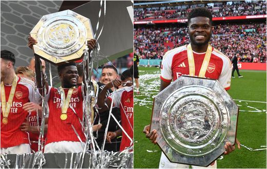 Thomas Partey wins Community Shield with Arsenal