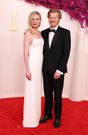 Kirsten Dunst and Jesse Plemons both opted for classic looks on the red carpet.