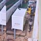 CCTV shows thief stealing Genset battery from workplace power plant