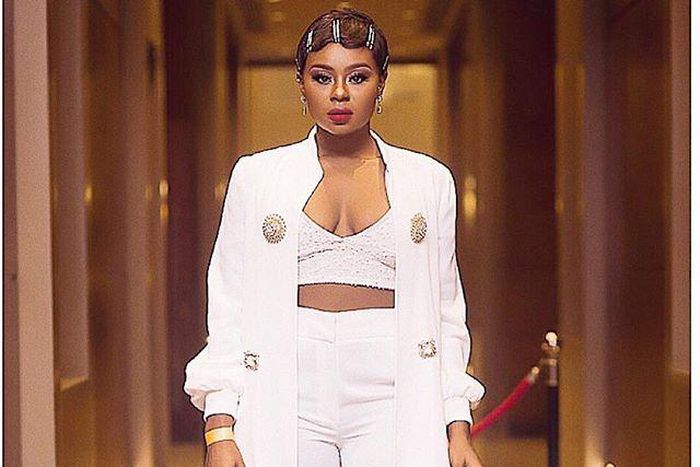 Chris Kata's  stunning look for the Glitz Style Awards