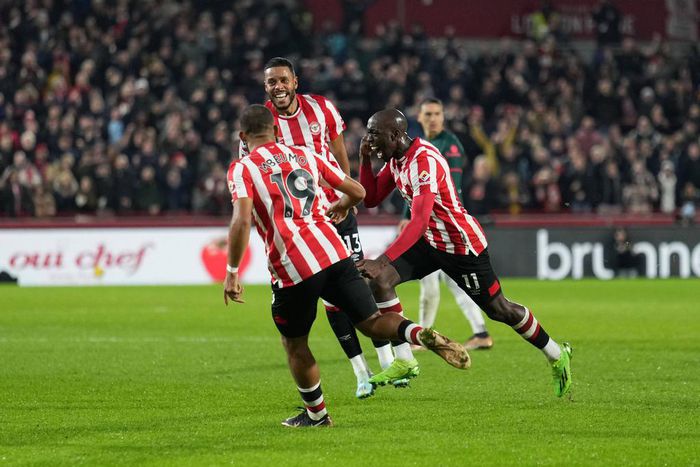 Wissa and Mbeumo laid waste to Liverpool’s defence (Shutterstock)