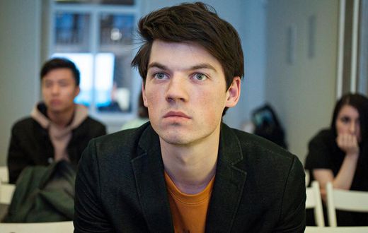 man worried nervous thinking listening