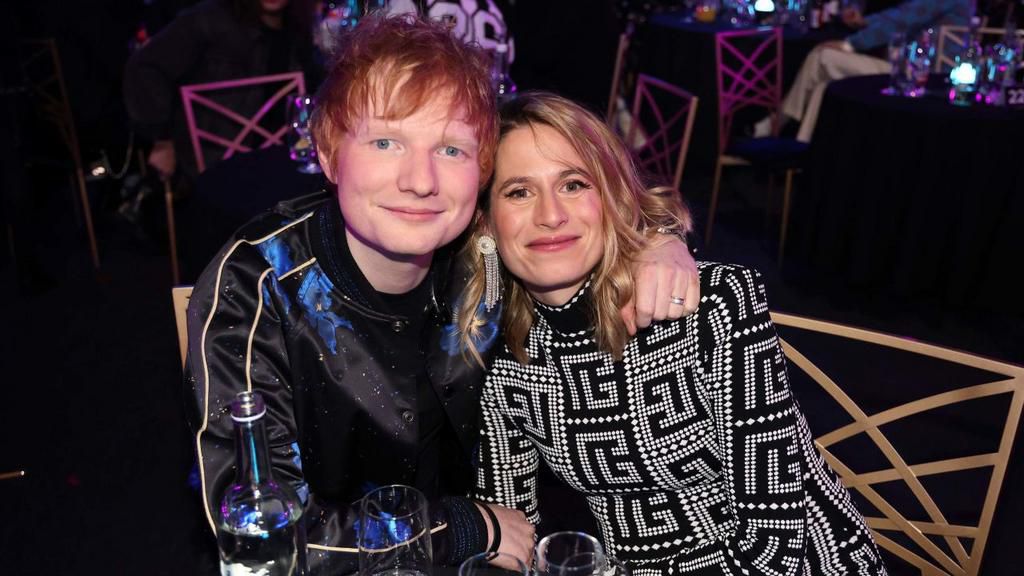 Ed Sheeran and his wife Cherry Seaborn
