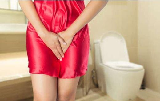 Lady in the washroom