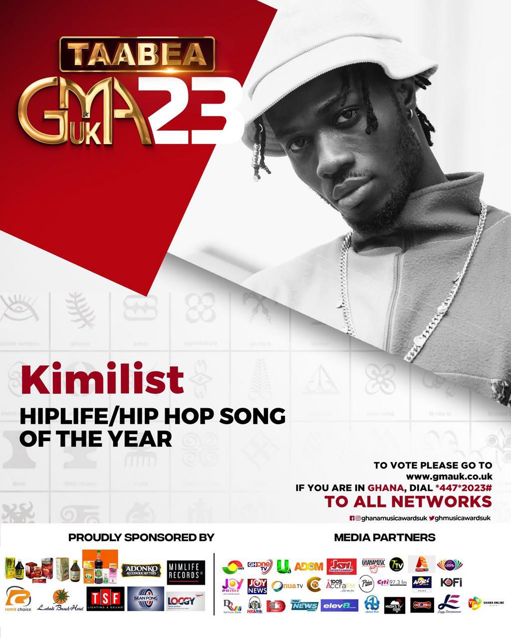 Ghana Music Awards UK 2023 nominates Kimilist & Mista Myles of Mimlife records