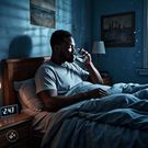 Limit fluid intake before bed [Meta AI]