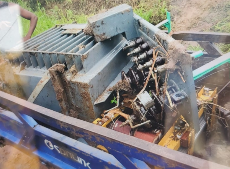 Hunter causes arrest of 3 men for stealing ECG transformer in Volta Region