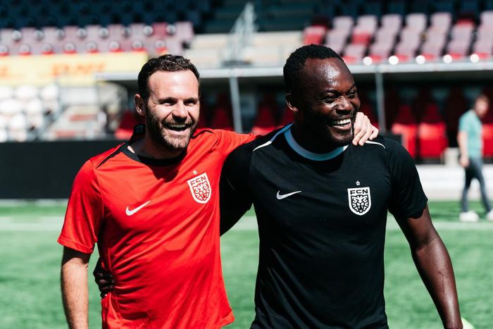 Michael Essien to coach Juan Mata as ex-Chelsea star trains with Nordsjaelland