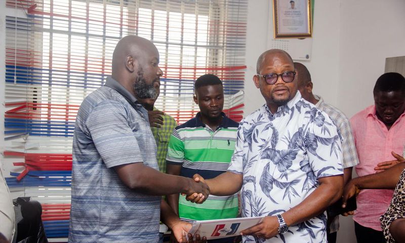 Joseph Addo files nomination to contest as NPP Parliamentary aspirant for La Dadekotopon