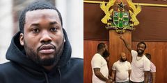 Meek Mill has since deleted the video.Getty/Gilbert Carrasquillo; Twitter/MeekMill