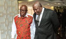 Special Prosecutor Martin Amidu with Nana Addo