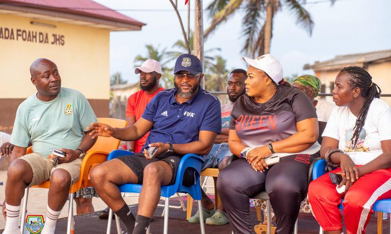 First-ever female beach soccer team in Ghana unveiled