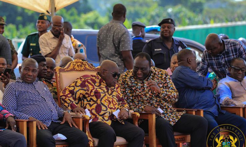 Nana Addo with Alan Kyerematen