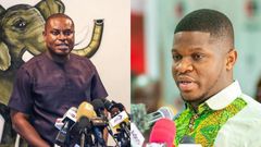 Richard Ahiagbah and Sammy Gyamfi