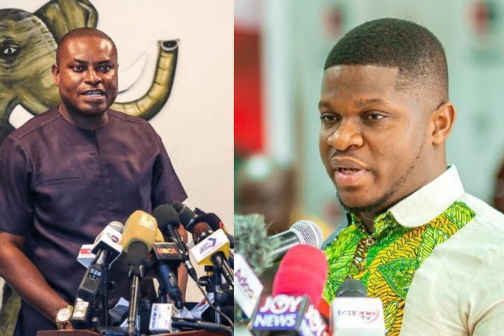 Richard Ahiagbah and Sammy Gyamfi