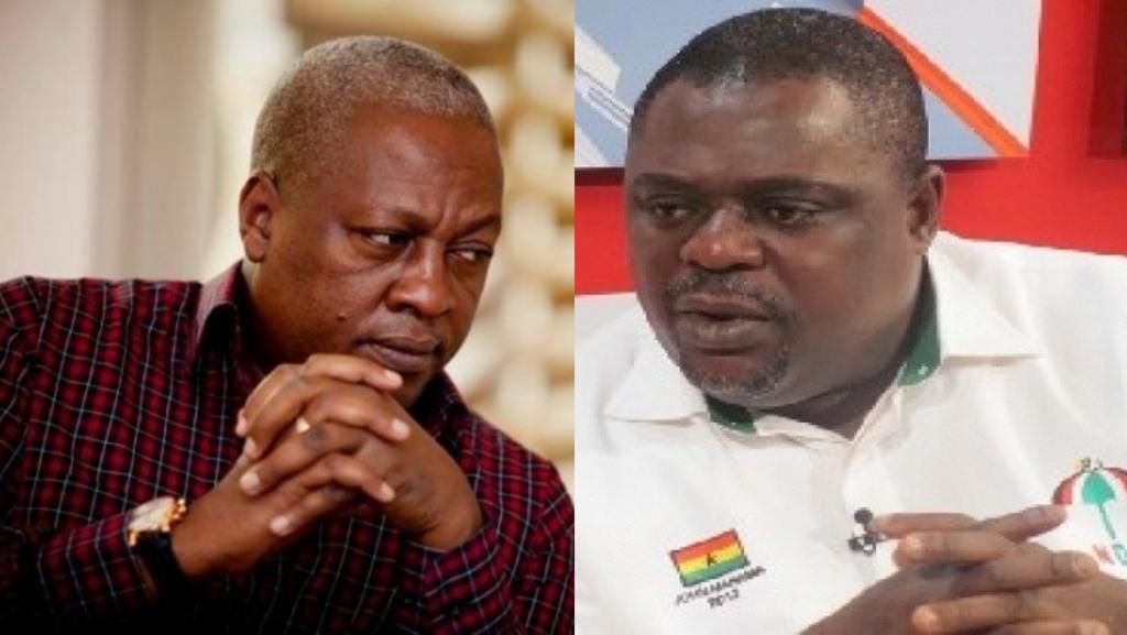 John Dramani Mahama and Koku Anyidoho