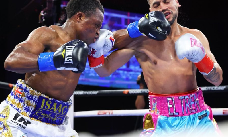 Isaac Dogboe challenges Ramirez to rematch after losing WBO Featherweight title