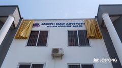 Akufo-Addo commissions Joseph Siaw Agyepong Young Soldiers Block at 37 military Hospital
